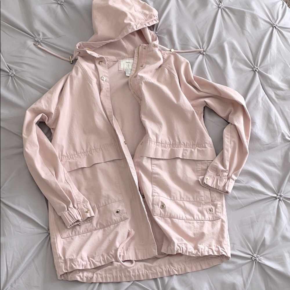 Oversized Blush Jacket